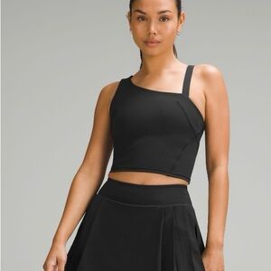 lululemon athletica Black Asymmetrical Top